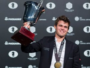 Supi ganha do Campeão Mundial Magnus Carlsen !! 